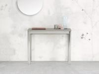 Harper console table convertible into dining table (chromed legs not available)