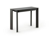 Harper console table with Slate melamine top