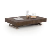 Lucas coffee table with taupe painted metal