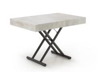 Lucas transformable coffee table at dining table height