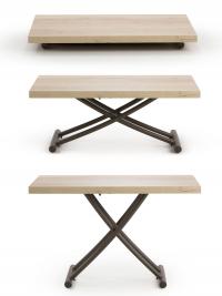 Detail of the different uses of Eureka coffee table
