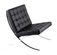 Barcelona armchair designed by designer L.M. Van der Rohe
