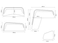 Banus sofa - models and measurements