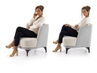 Example of the Amanda armchair seating