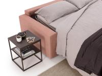 Noah Slim sofa bed with mattress with height 13 cm