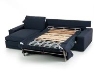 Noah sofa bed with slatted base for an excellent comfort, kit to conver the mechanism