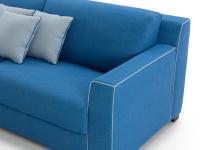 Hector sofa bed is perfect for a flat by the sea or a suite bedroom