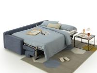 Julian narrow space-saving sofa bed opened into a 160 cm double bed