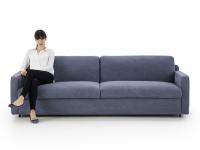 Julian narrow space-saving sofa bed proportion