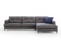 Harvey sofa covered in melange fabric