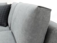 Detail of the back cushions