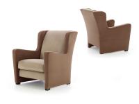 Isabel armchair in a two-tone version
