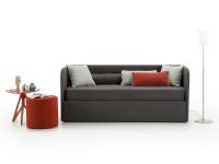 Birba sofa bed can be transformed into a single bed effortlessly