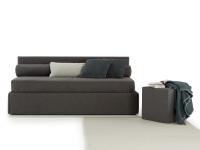 Armless Birba Sofa that becomes a single bed