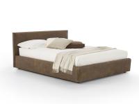 Sirio vintage leather storage bed