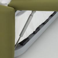 Detail of the self-stabilizing panel for the manual extraction of the bed base