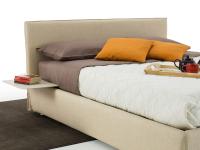 Pinch double bed - simple layout and colour contrasts for a very versatile bed  