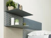 Panelling system with shelving