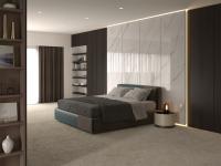 Decorative wall panel Lounge with LED lighting on four sides