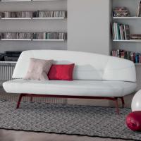 Soft down cushions for Bonaldo sofa