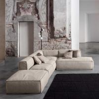 Peanut B corner sofa with modern design