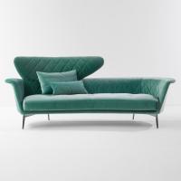 Lovy sofa is perfect also in the middle fo the room - also for a contract use
