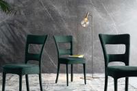 Sofì floor lamp by Bonaldo with structure in burnished brass