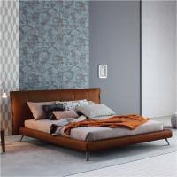 Cuff bed with slim bed frame without storage box