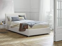 Tonight bed by Bonaldo in the version with built-in storage box