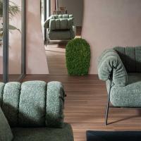 Tirella armchair and sofa by Bonaldo with removable fabric upholstery cover