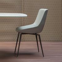 Premium stitching and high quality tailoring for the Artika armchair by Bonaldo