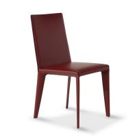 Filly leather chair by Bonaldo