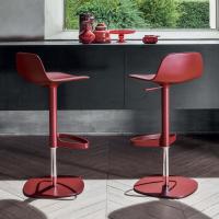 Bonnie adjustable swivel stool by Bonaldo