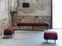 Metropolitan upholstered ottoman and bench Just perfect for waiting room or as a supplment to your house