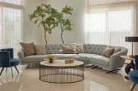 New Kap modern handcrafted chesterfield sofa by Borzalino