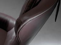 Detail of the Grosgrain ribbon along the back and armrests