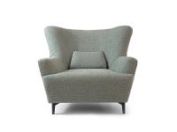 The Harmony armchair viewed from the front