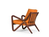 Taylor armchair with solid-wood structure