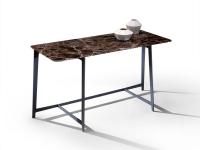 BSeries writing desk with marble top by Borzalino