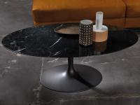 Saar marble coffee table by Borzalino
