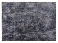 Leeds Phantom Blue printed velvet bouclé carpet 