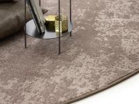 Liverpool velvet rug with vintage bouclé effect
