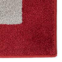 Basel customisable plain rug with coloured frame