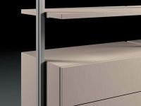 Melamine drawer units and shelves