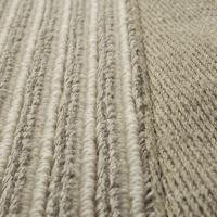 Detail of the linen and light grey stripes