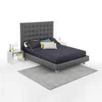 Delhi rug combined with Super Capitonnè bed and Alma nightstands