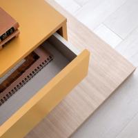 Almond Bookcase Accessories  - drawer structure detail