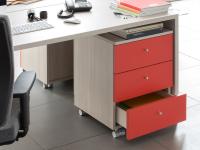 Almond is a chest of drawers perfect for the working environment