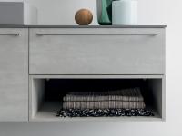 The wide range of sizes available make the Atlantic / Frame open base unit highly customisable and adaptable 