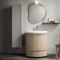 Atlantic tall boy bathroom cabinet  - Q6 Canvas glossy-lacquer finish (finish not available)
